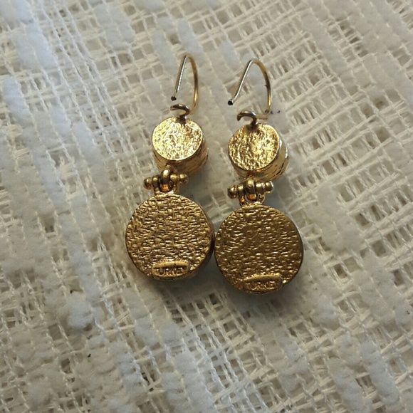 New earings 22k gold plated - Picture 4 of 5